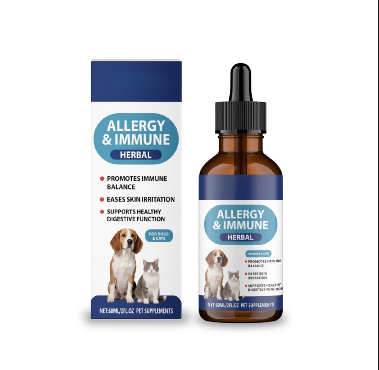 Immune Support Oral Liquid for Dogs and Cats