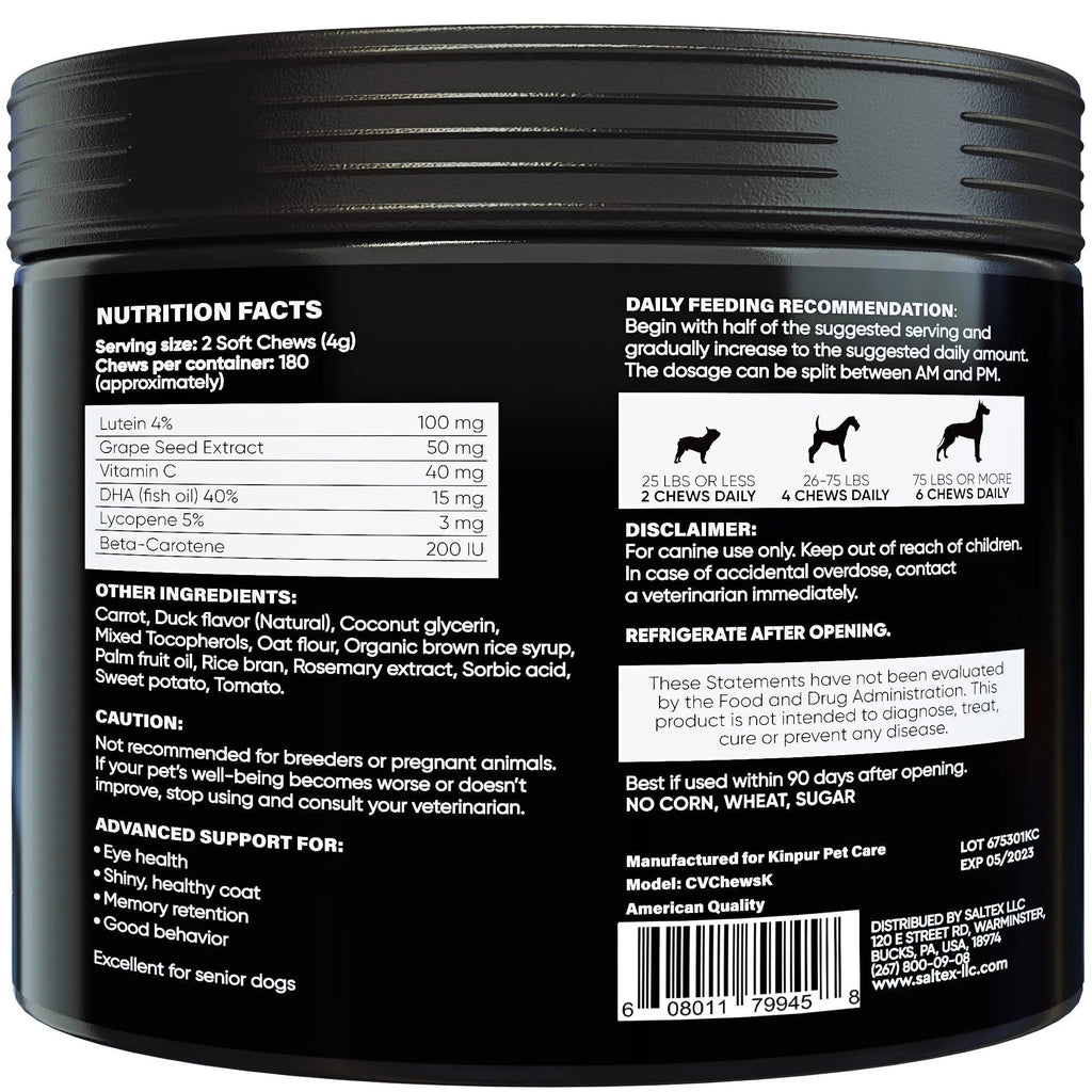 Vitamins For Dogs-Eye care